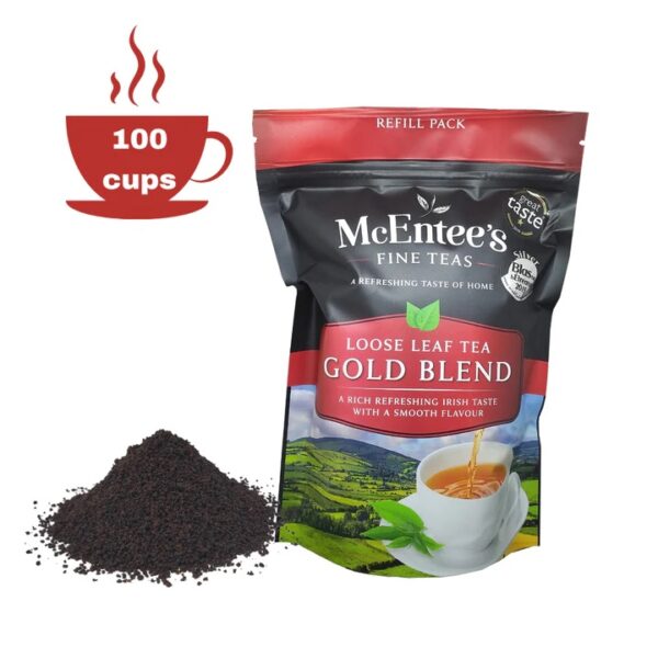Gold Blend Irish Tea 250g (100 cups) - McEntee's Tea