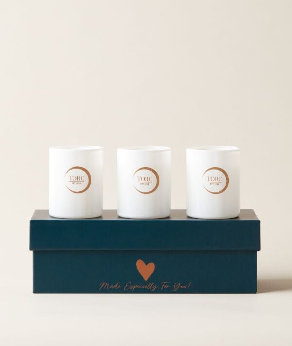 Torc Candles Teal Votive Gift Set