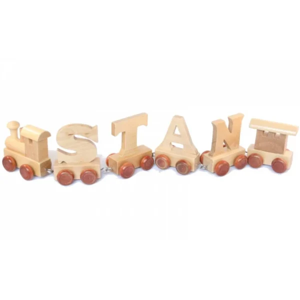 Gifts.ie Personalised Wooden Train Name