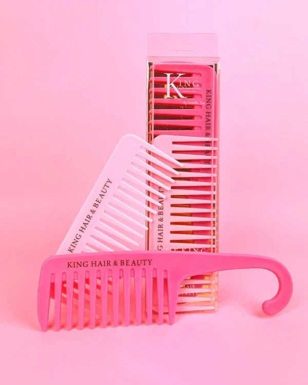 King Hair & Beauty King Curl Comb Duo