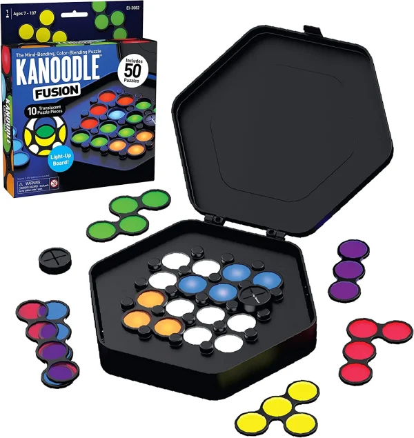 Cogs The Brain Shop Kanoodle Fusion Light-Up Puzzle Game