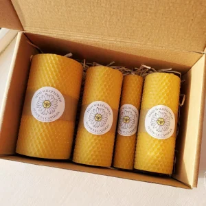 Donegal Bees Buttercup Beeswax Candle