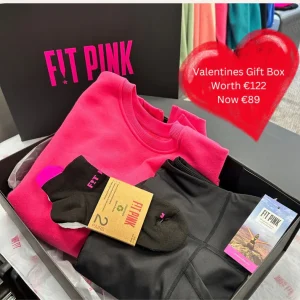 Fit Pink Valentines Gift Box