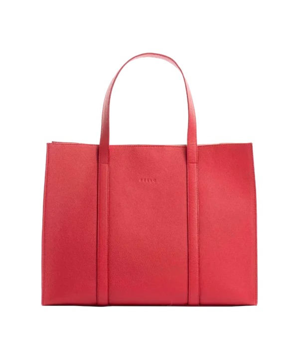 PEELO Tote in Apple Red