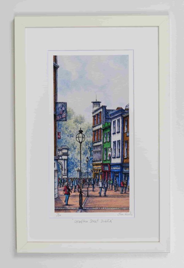 Street Scene Portrait - Grafton street